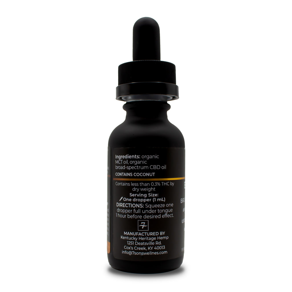 Equilibrium Organic Broad-Spectrum CBD Oil