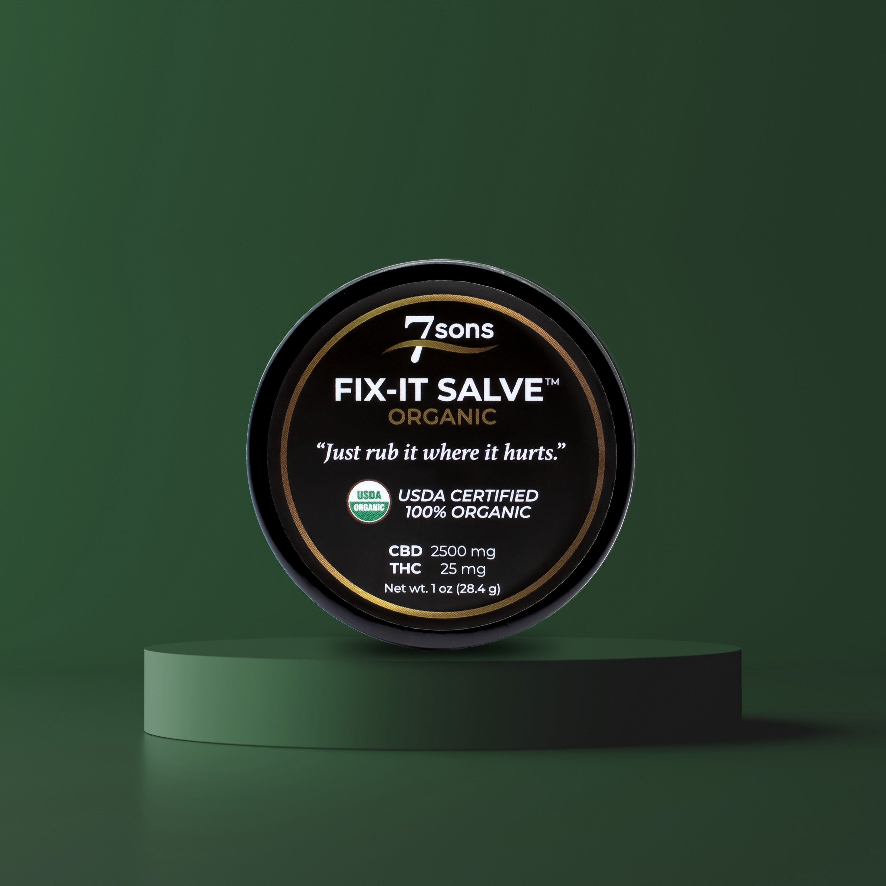 Fix-It Salve Organic CBD Balm