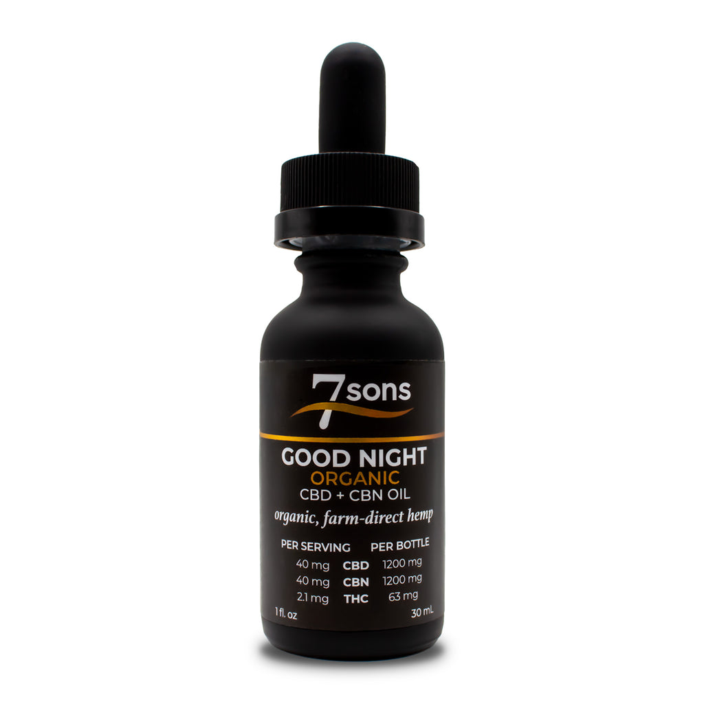 Good Night Organic CBD + CBN Oil