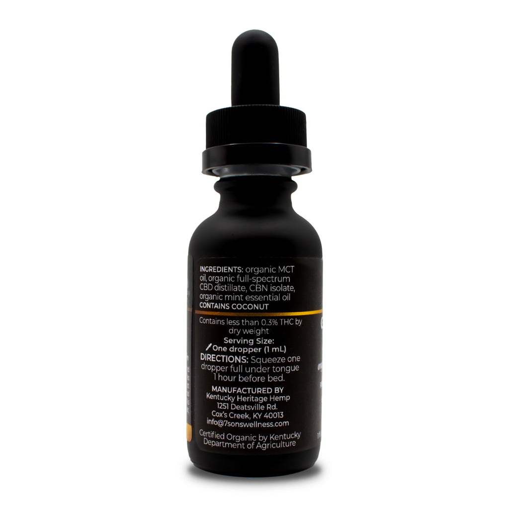 Good Night Organic CBD + CBN Oil