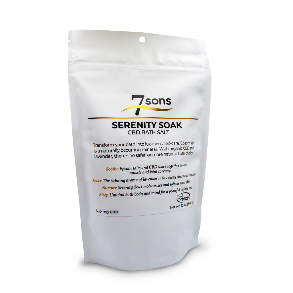 Serenity Soak CBD Bath Salt