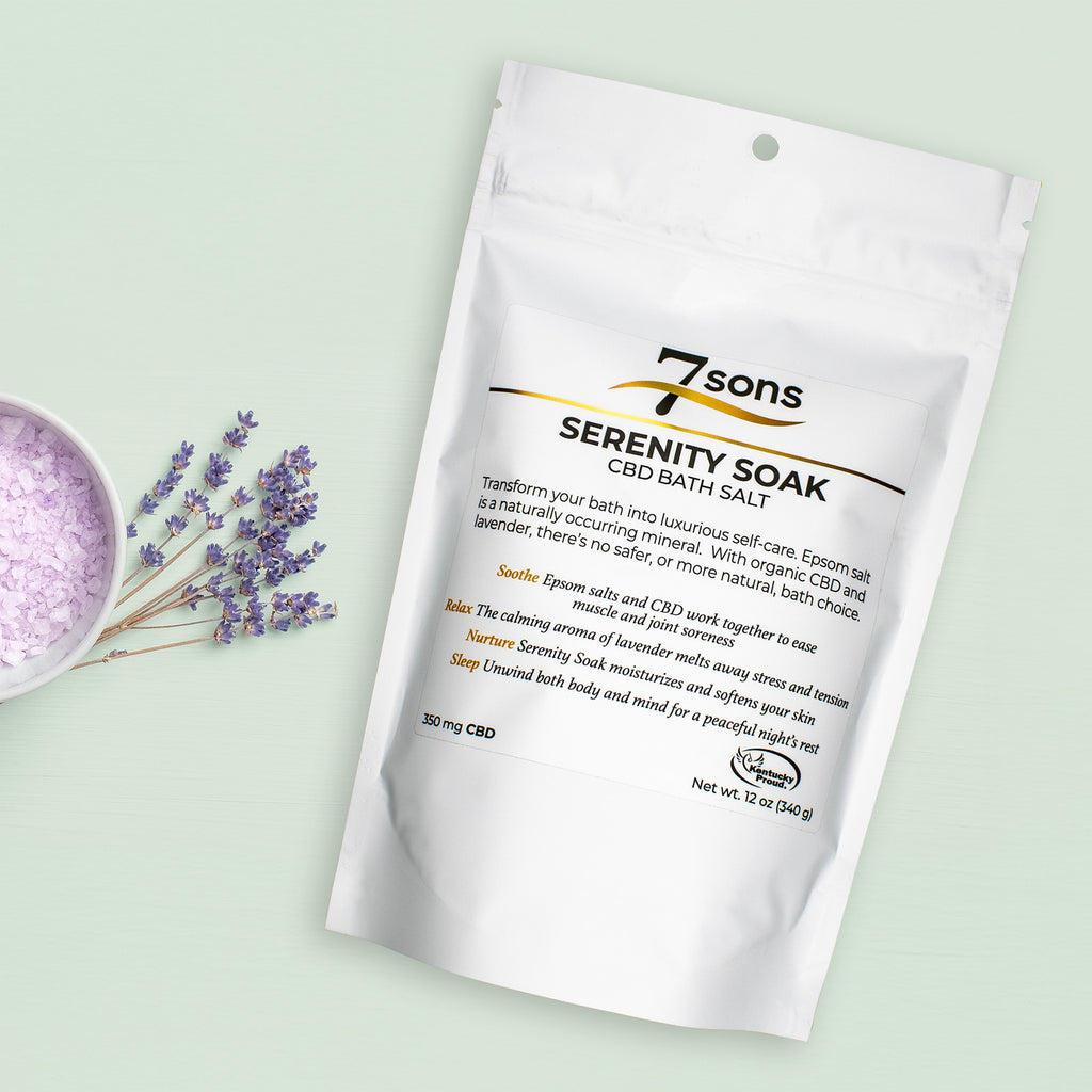 Serenity Soak CBD Bath Salt