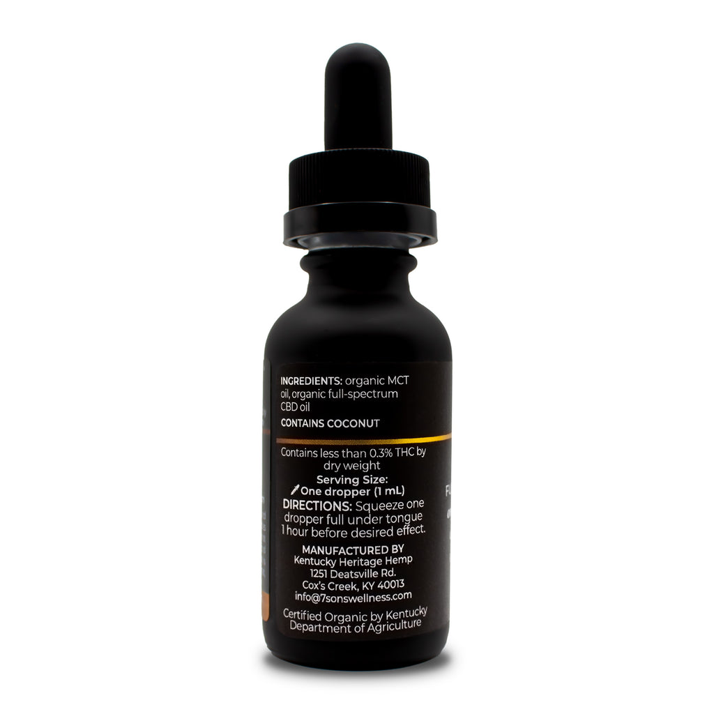 Unwind Organic Full-Spectrum CBD Oil