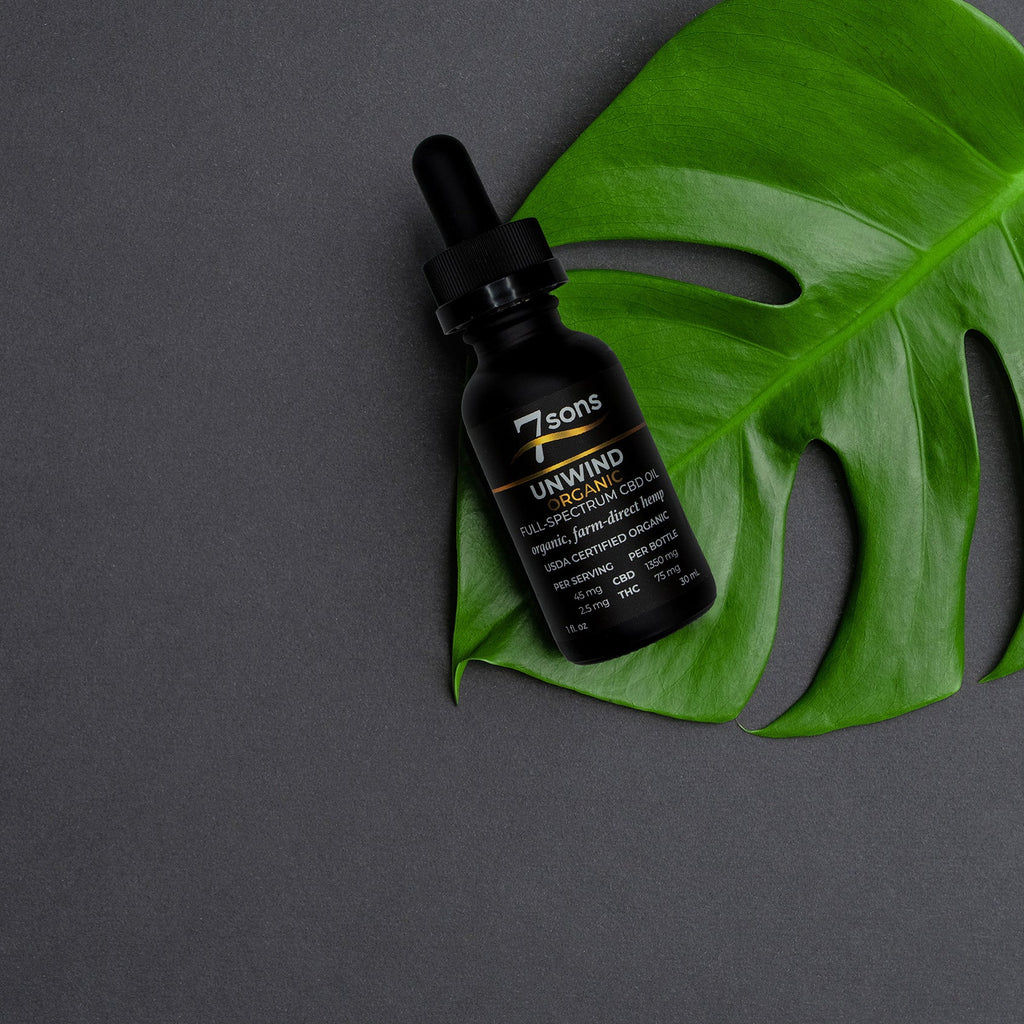 Unwind Organic Full-Spectrum CBD Oil