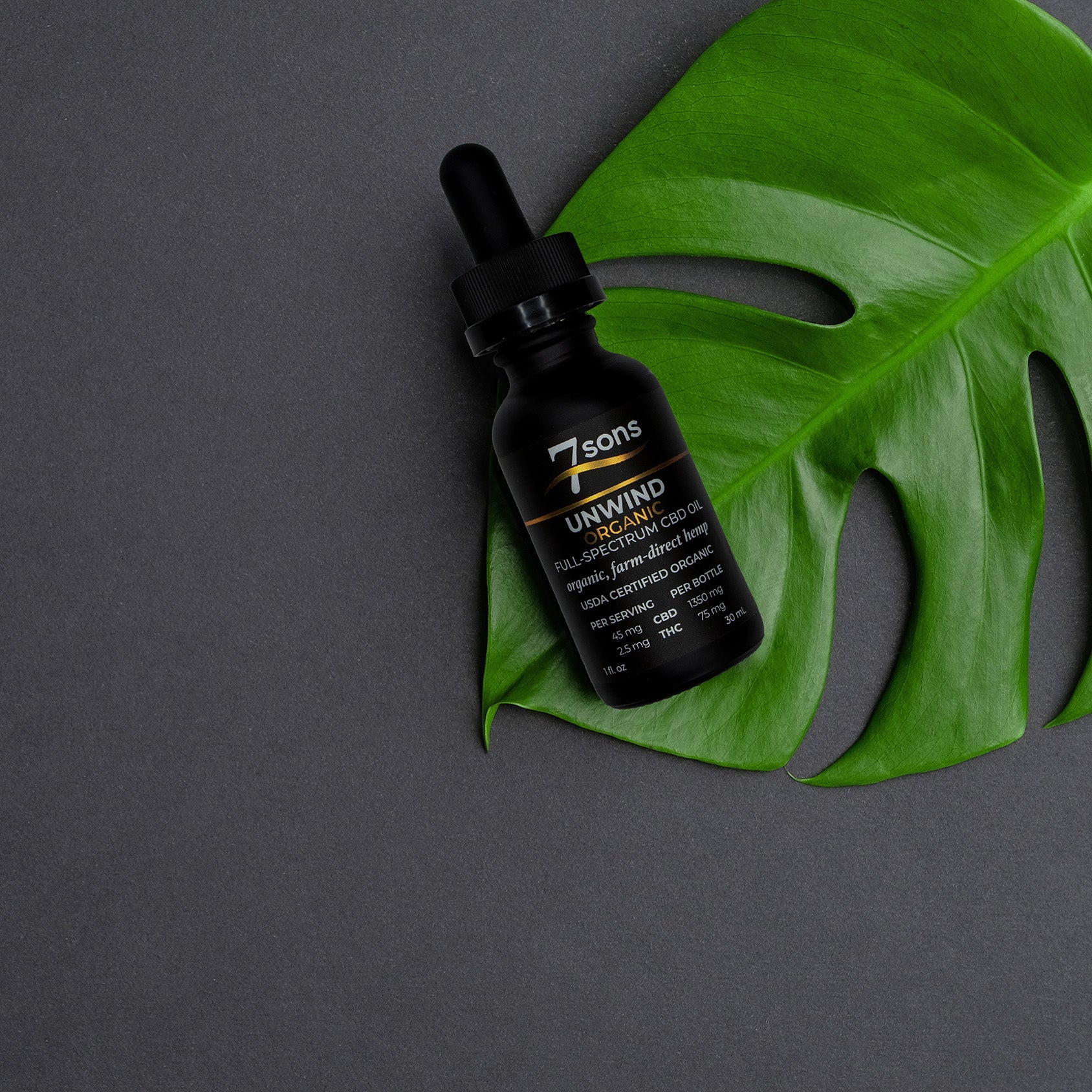Unwind Organic Full-Spectrum CBD Oil